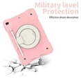 thumbnail image 4 of Funda para iPad Air de 10,2 pulgadas (2019/2020) con correa para el hombro, soporte de anilla grande, portalápices, protección contra caídas, duradera., 4 of 5