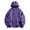 Purple, variant on Summer Men' Windbreaker Sun Protection Clothing Korean Style Streetwear Zipper Hooded Jackets Man