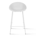 thumbnail image 4 of 2xhome Mid-Century Modern BarStool Metal Frame with Breathable Perforated Egg Shaped Seat for Indoor/Outdoor Use, Set of 1, 1 piece, 4 of 8
