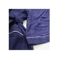 thumbnail image 4 of Bata de Baño 100% Algodon, Unitalla, Unisex, color Azul marino, 4 of 4