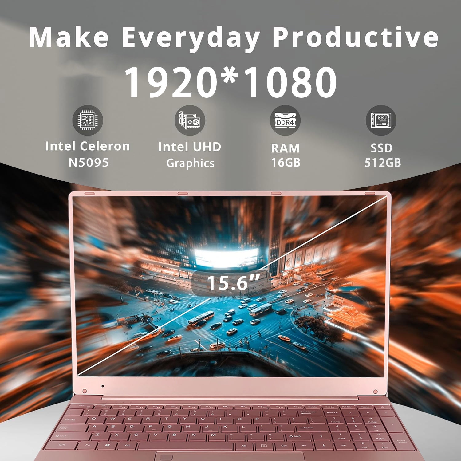 【即日発送】15.6インチIntel celeron Windows11 ピンク Amazon.co.jp: ESBOOK ノートパソコン ピンク Windows 11 Pro搭載