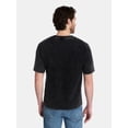 thumbnail image 3 of Willie Nelson Men's & Big Men's Heavyweight Boxy Fit Washed Cotton Graphic Tee, Sizes XS-5XL, 3 of 5