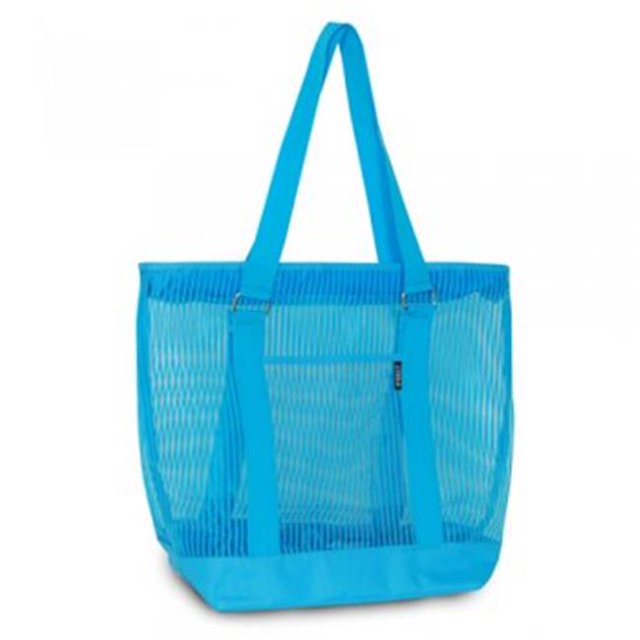 Everest N1002-BL Mesh Shopping Tote - Blue