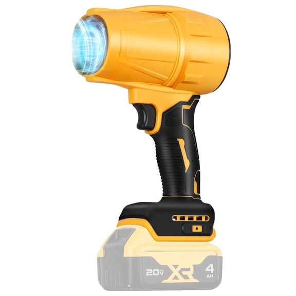 Cordless Electric Leaf Blower for DEWALT 20V Battery, 30,000 RPM High-Speed Handheld Jet Fan Air Blower for Patio Cleaning, Lawn Care, Leaves, Dust and Car Drying, Battery and Charger Not Included