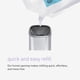 thumbnail image 5 of Dispensador de jabón líquido simplehuman Pulse Pump, 300 ml, acero inoxidable, 5 of 6