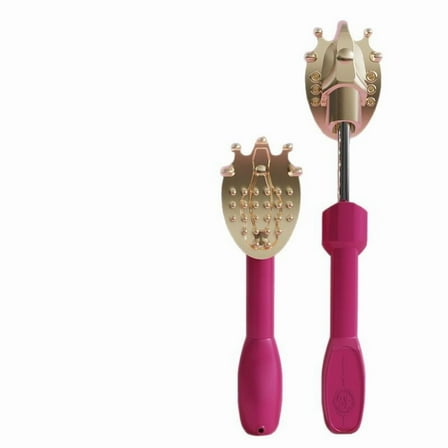 Electric Back Scratcher,Extendable Long Handle Back Scratcher Effective Itch Relief Back Body Portable Backscratcher for Women and Men ( RedColor)