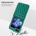 thumbnail image 5 of Dteck Card Holder Wallet Case for Samsung Galaxy Z Flip 5,Luxury Leather Hinge Protection Case Hybrid PC Back Cover with Wrist Strap for Samsung Galaxy Z Flip 5,Green, 5 of 5