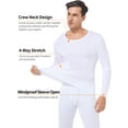 thumbnail image 4 of ANYFIT WEAR Thermal Underwear Set for Men Long Johns Ultra Soft Top and Bottom Base Layer Sets, 4 of 7