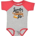 thumbnail image 3 of Inktastic Thanksgiving Sweeter Than Pumpkin Pie Boys or Girls Baby Bodysuit, 3 of 5