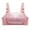 Pink, variant on Elainilye Fashion Wirefree Bras for Women Plus Size Bra Supportive Bras Underwear Comfortable and Breathable Everyday Bras,Black