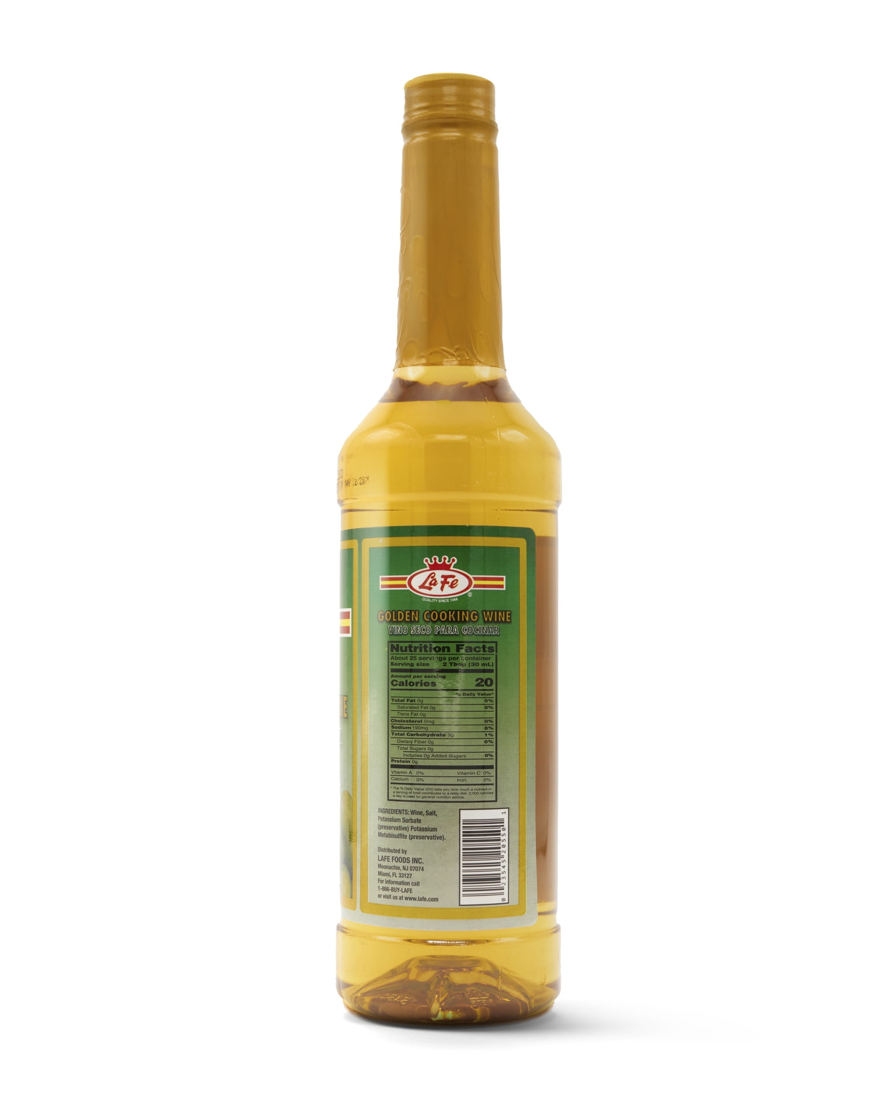 La Fe Golden Reserve Cooking Wine (Vino Blanco De Cocinar)