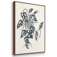 thumbnail image 3 of Growing Leaves IV - Framed Premium Gallery Wrapped Canvas L Frame 3 Piece Set - Ready to Hang, 3 of 9