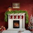 thumbnail image 6 of CREATITOY 70.87Inches Artificial Dragon Cypress Leaf Garland - For Home HangInchesg, Christmas Deco, 6 of 9