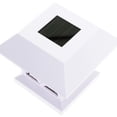 thumbnail image 4 of GreenLighting Summit Solar Post Cap Light for 4x4 Wood Posts 4 Pack (White), 4 of 7