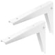 thumbnail image 5 of Soporte en ángulo para esquinas en ángulo L Colco 8 Pulgadas de material acero Inoxidable Más Seguridad Accesorios para Armarios, 5 of 8