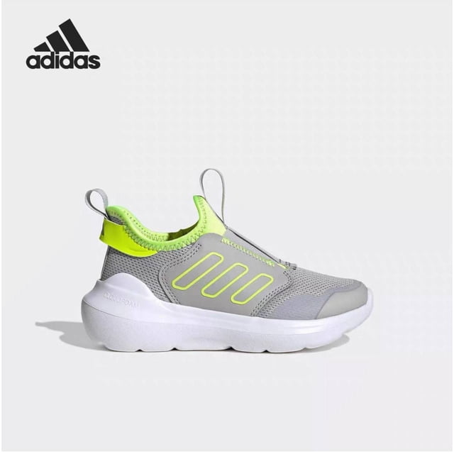 Tenis Adidas Tensaur Conmfort Niño Gris Deportivo Comodo Sneaker