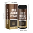 thumbnail image 2 of WIFKLSIIPG Hair Styling Powder for Men (0.36 Oz) Instantly Volumizing Finish Texture for Strong Hold Natural Look Styling Powder Portable Hair Volumizing Powder Styling Powder for Women Men, 2 of 7