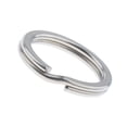 thumbnail image 3 of Camping Llavero Partido Hebilla Clip Redondo Cierre Llavero Llavero - Plata 18mm Macarena  Llavero con anillo dividido, 3 of 7