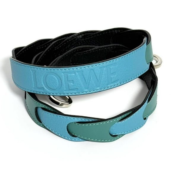Pre-Owned Loewe Women's Shoulder Bag Strap Belt Blue