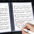 thumbnail image 4 of Flexible 40 Pages Piano Music Score Folder A4 Music Book Clip Sheet Note Folder, 4 of 10