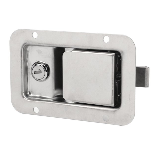 Perilla de manija paleta de cerrojo 140x90 mm paleta de pestillo de manija RV ANGGREK