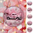 thumbnail image 4 of Ydojg 2D Flat Printing Valentine Day Decorations Romantic Style Angel Pink Theme Transparent Acrylic Valentine Pendant Home Decorations, 4 of 4