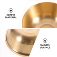 thumbnail image 3 of Offering Bowls Copper Worship God Sacrificial Rice Bowl Sauce Dish Serving Bowl for Altar Use Rituals Incense Smudging Yoga Meditation, 3 of 8