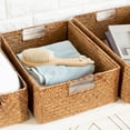 thumbnail image 1 of Seagrass Weaving Storage Basket Weaving Storage Basket for Toilet Pantry Kitchen M, 1 of 8