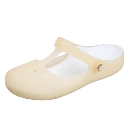 

Women‘s Solid Color Hollow Out EVA Clogs Fashionable & Breathable Sandals Women‘s Footwear