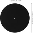 thumbnail image 2 of Generic 2 Pcs Wool Turntable Slipmats 11.2" Anti-Static Record Player Mats, 2 of 6