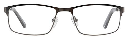 1.00 Eyecedar Amcedar 5-pack occhiali da lettura Uomo Cornice Rettangolare Stile Acciaio Inossidabile Materiale Metallo Primavera Cerniere 