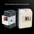 thumbnail image 4 of Motor Circuit Breaker Overload Short Circuit  Motor Starter  Switch AC690V 35mm Rail Mount Push Button Motor Starter, 4 of 8