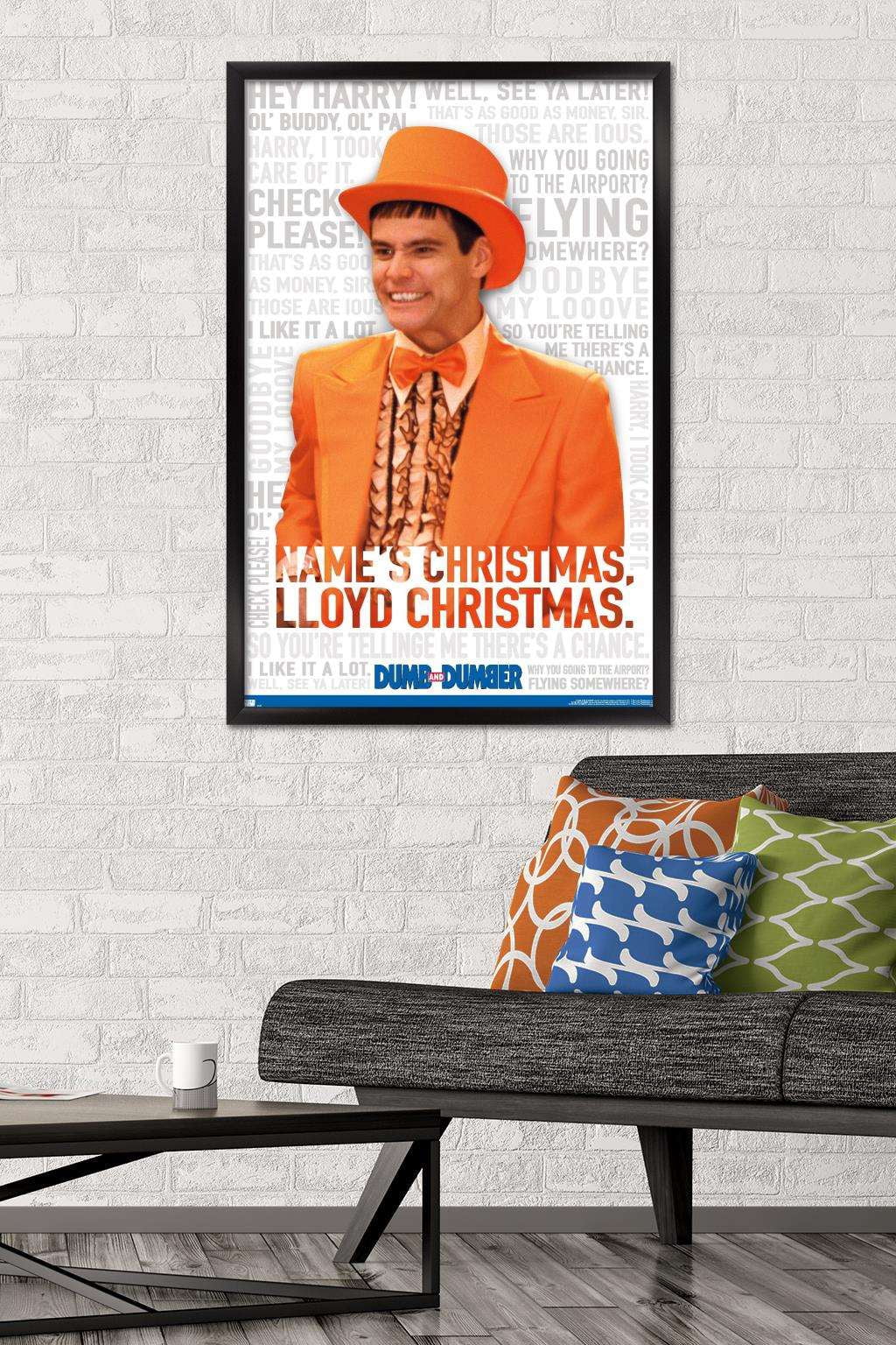 Dumb and Dumber - Suit Wall Poster, 22.375" x 34", Framed