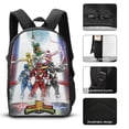 thumbnail image 3 of Power Rang-ers Backpack 3 Piece Set Lightweight Laptop Bag Packpack Lunch Bag Pencil Case Pen Bags, 3 of 8