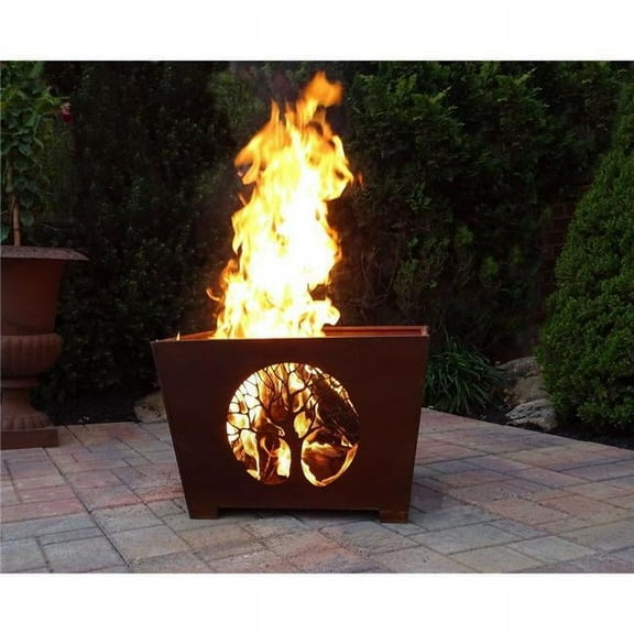 Esschert Design FF1007 Series Wolf Fire Basket