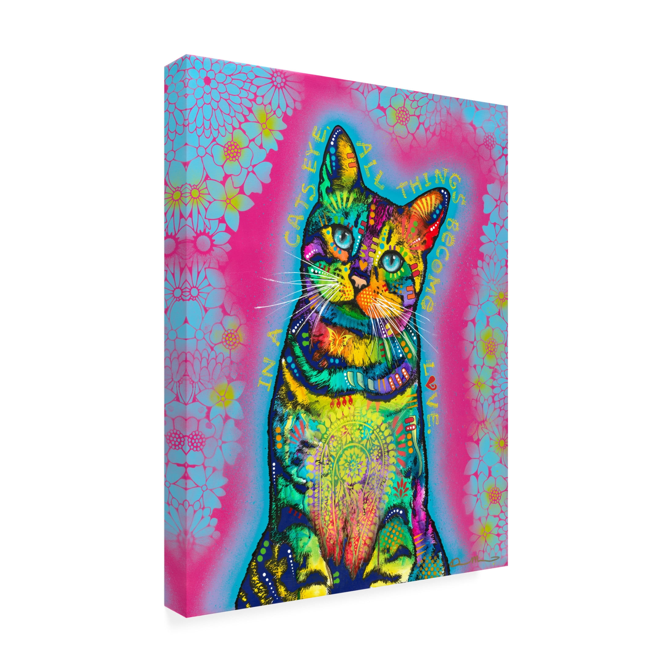 Canvas Wall Art - Dean Russo 'All Things Become Love' Wall Art for Living Room, Bedroom, or Office Décor by Trademark Fine Art - 18 x 24 Inches