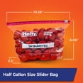 thumbnail image 6 of Hefty Slider Half Gallon Storage Bags, 40 Count, 6 of 10