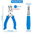 thumbnail image 2 of Single Hole Punch 1/4 Inch Hole Puncher for Crafts One Hole Paper Punch with Garden Shovel Trowel Garden Tool with Measurement Mark, 2 of 8