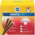 thumbnail image 2 of PEDIGREE DENTASTIX Large Dental Dog Treats Beef Flavor, 2.08 lb. Value Pack (40 Treats), 2 of 9