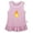 Pink Sleeveless Dresses, variant on Nature Flame Fire Pattern Dresses For Baby, Newborn Babies Skirts, Infant Princess Dress, 0-24M Kids Graphic Clothes (White Sleeveless Dresses, 0-6 Months)
