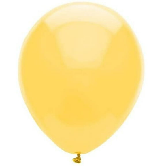 Partymate 72 Butterscotch Latex Balloons 11" Made In USA
