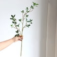 thumbnail image 2 of 4 Pcs Faux Greenery Stems, 30" Artificial Branches for Vase Realistic Eucalyptus Branches Fake Plants Ficus Twig for Office Home Decorations, 2 of 9