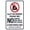 Warning Sign 5, variant on Alley For Resident Passage Only Warning Sign - 8"x12" Security Metal Sign, Business Office Road Street Home Yard Garden Wall Safety Personalized Custom Decor