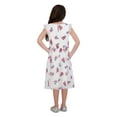 thumbnail image 5 of Kensie Girl Embroidered Flutter Sleeve Dress, Sizes 4-16, 5 of 5
