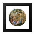 thumbnail image 2 of Fra Angelico and Fra Filippo Lippi 12x12 Black Modern Framed Museum Art Print Titled - The Adoration of the Magi (C. 1440-1460), 2 of 5