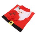 thumbnail image 2 of 3 fundas para asiento de inodoro de Papá Noel, funda para depósito de agua, decoración 3D para baño de Papá Noel para Navidad., 2 of 14