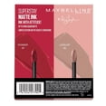 thumbnail image 6 of Maybelline Superstay Matte Ink Liquid lipstick x Ashley longshore kit, 2Count, Loyalist & Pioneer, 6 of 7