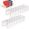 thumbnail image 2 of 2Pcs Hat organizer for Baseball Caps, 14 Ball Storage Organizer Rack, No Install Acrylic Baseball Storage, Renter Friendly Holder Display Stand for Closet, Bedroom, Dresser, Shop, 2 of 7