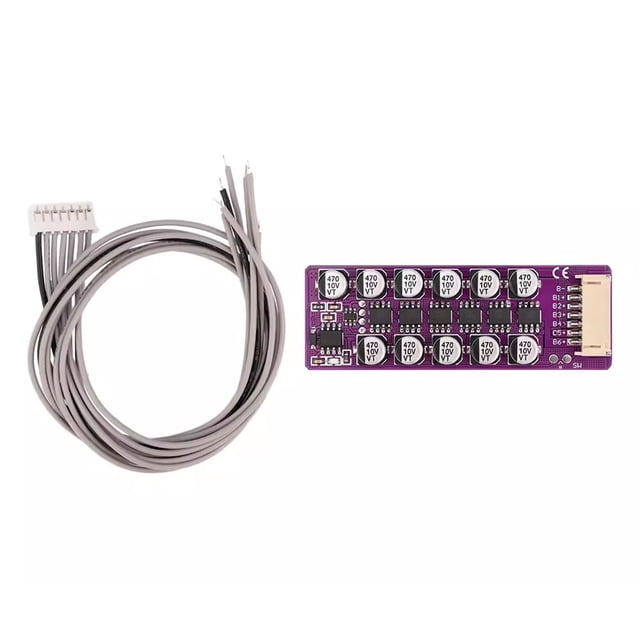 Tablero Equilibrio Activo Capacitivo Alta Corriente Con Batería Litio (5S 6S 1.2A)