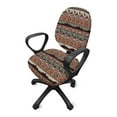 thumbnail image 2 of ZUXONGSY Aztec Ethnic Office Chair Cover 2 Packs Stretch Rotating Chair Slipcover with Elastic Bands Gaming Chair Cover Easy to Install and Clean Home Furnishing Decoration, 2 of 7